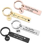 MOSTOP Personalized Keychain, Custo