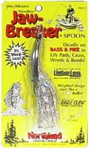 Northland Tackle 1/2-Ounce Jaw-Breaker Spoon Lure, Silver Shiner