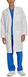 Landau Men's Tall Size Long Lab Coat, White (WWY), 42L