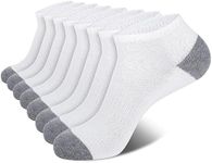 eallco 8 Pairs Mens Ankle Socks Low