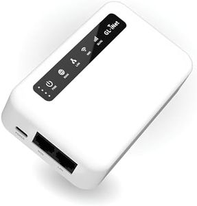 GL.iNetGL-XE300 (Puli) 4GLTE Mobile Smart VPN Router | Portable WiFi Wireless Travel Hotspot, Router, Access Point, Extender, WDS Mode, OpenWrt, 5000mAh Battery,OpenVPN Client (EC25-E)