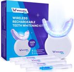 Whitebite Pro Teeth Whitening Kit with Pens for Sensitive Teeth with 35% Carbamide Peroxide Gel, Teeth Whitening LED Light, Mouth Tray - Fast Teeth Whitener and Tooth Stain Remover