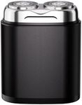 Mini Dual-Head Electric Shaver, Portable Electric Razor for Men, Pocket Size Washable Double Head, Rechargeable Waterproof Electric Shaver for Home, Car, Travel