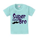 baby wish rakshabandhan Tshirt for Kids for Boy’s and Girl’s T-Shirt Brother Sister Matching Dress Raksha bandhan Gift for Rakhi Tee Super Duper Brother & Sister