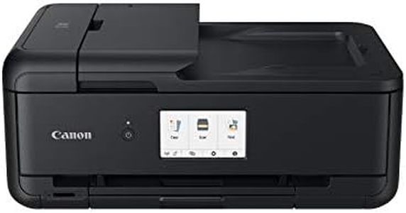 Canon PIXMA TS9550a stampante fotografica A3 multifunzione, Alimentatore automatico di documenti, WIFI, touch screen 4,3 pollici, 5 inchiostri separati, doppia alimentazione carta, colore nero