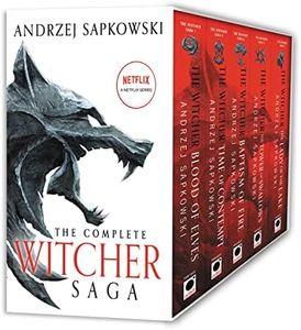 The Witcher Boxed Set: Blood of Elves, The Time of Contempt, Baptism of Fire, The Tower of Swallows, The Lady of the Lake