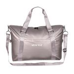 Storite Nylon 52 Cm Travel Duffle Bag For Women With Wet Pocket Weekender Overnight Luggage Bag Stylish And Trendy Bag For Women- (Shiny Birch, 52 X 20 X 32 Cm), Grey