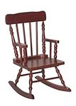 Gift Mark Child’s Colonial Rocking Chair, Cherry