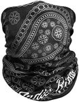 Paisley Outdoor Face Mask By IndieRidge - Microfiber Polyester Multifunctional Seamless Headwear for Motorcycle Hiking Cycling Ski Snowboard