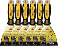 ESreake 6-Pack 4" Putty Scraper, Pu