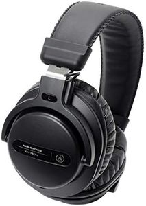 Audio Technica ATH-PRO5XBK Professional Over-Ear DJ Monitor HeadphonesBlack