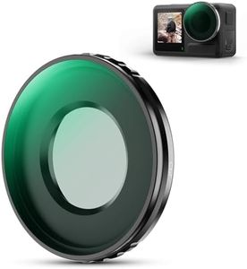 K&F Concept Screw On Fit CPL Filter for DJI Osmo Action 5 Pro/Osmo Action 4, Circular Polarizers Filters, Top Optical Glass with Multi-Coated Anti-Glare Reduce Reflections