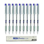 LINC 0.55mm Executive SL-500 Gel Pen | Blue Ink | Pack of 10