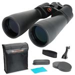 Celestron 71008 SkyMaster 25x70mm Porro Prism Binoculars with Multi-Coated Lens, BaK-4 Prism Glass and Carry Case, Black