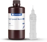 ANYCUBIC High Speed 3D Printer Resin 2.0, Print Up to 3X Faster, Special for Anycubic Photon Mono M5s/M7 Series, Particularly Apply for Large-Size 3D Printing Models, Low Odor (Clear, 1kg)