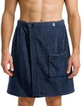 JEMIDI Towel Body Wrap For Men - On