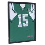 Jersey Display Frame Case Large Frames Shadow Box Lockable with 98.5% UV Protection for Baseball Basketball Football Soccer Hockey Sport Shirt Black Finish