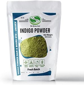 Henna Hair & Beard Dye - 100% Natural & Chemical Free - The Henna Guys (7.05 Ounce (Pack of 1), Indigo Powder)