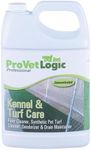 ProVetLogic Kennel & Turf Care- Floor Cleaner, Synthetic Pet Turf Cleaner, Deodorizer & Drain Maintainer- Gallon (Concentrated)