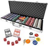 Casino Poker Chips Set, 500PCS 11.5