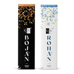 GN 1917 Non-Charcoal Premium Bojan & Rohan Incense Sticks Combo (Pack of 2+2) 100% Pure & Natural Aroma | for Puja & Meditation (Each 70g)