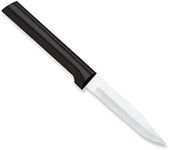 Rada Cutlery Paring Knife Blade Stainless Steel Resin, 6-3/4 Inches, Black Handle