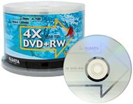 50 Pack Ridata DVD+RW 4X 4.7GB Silv