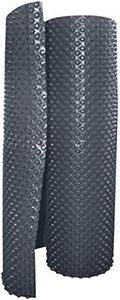 Jardibric - Membrane de Fondation 1m x 20m Protection de Soubassement PE-HD à Alvéoles - Robuste (Poids 400 gr/m²) Durable (Épaisseur 520 microns). Renforcez vos Fondations avec Fiabilité