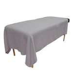 Body Linen Waffle Weave Massage Table Blankets - Soft and Stylish 50/50 Polyester-Cotton Blend - 66 by 90 inches -Available in White, Natural and Gray - 1 Pack Gray