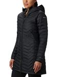 Columbia Women's Powder Lite Mid Jacket, Puffer Jacket, Black, Size XS