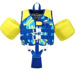 Gogokids Kids Swim Vest Float Armbands, Toddler Jacket-style Swimming Buoyancy Flotation with Adjustable Straps Children Float Jacket for Boys Girls(1-3 Years/9-20 KG)