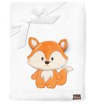 Be Mammy Warm Children Baby Cosy Blanket Baby Gift BE20-168 (White - Fox)