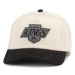 AMERICAN NEEDLE National Hockey League NHL Burnett Adjustable Snapback Baseball Hat, Cream/Black (La Kings), One Size