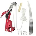 BAYTORY Extendable Tree Pruner Saw, High-Altitude Branches Trimmer Pruning Shears Head, Fruit Picker Harvester Clipper for Plant Twig Vine, Garden Trimming Tool Without Pole