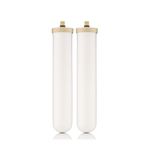 Doulton Water Filter System - 2 x 10 Biotect Ultra Ceramic Undersink & Countertop Tap Filter Cartridge | NSF Certified | M12 Thread | 2501