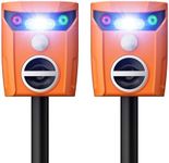 2 Packs Ultrasonic Animal Repeller 