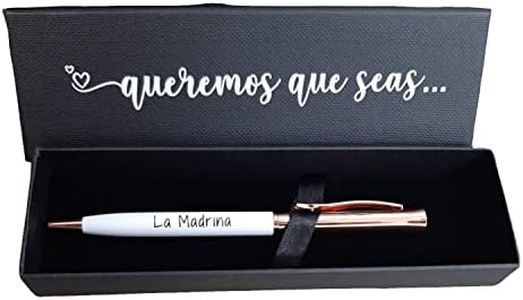 Boligrafo para personas especiales - Boligrafo Madrina - Boligrafo Padrino - Regalos Padrinos (Boli-Madrina)