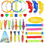 ZCOINS 30pcs Diving Pool Toys Under