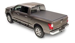 RealTruck TruXedo Lo Pro Soft Roll Up Truck Bed Tonneau Cover | 588801 | Fits 2016-2024 Nissan Titan w/or w/o Track System 6' 7" Bed (78.7")