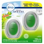 Febreze Small Spaces Air Freshener, Odor Eliminator, Gain Original, 2 count