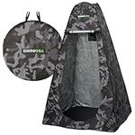 Rhino USA Portable Pop Up Privacy Changing Tent - Ultimate Outdoor Camping Shower, Camp Toilet, Rain Shelter for Beach and Camping - Lightweight and Sturdy, Instant Setup While On-The-Go