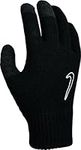 NIKE YA KNITTED TECH AND GRIP GLOVES 2.0 BLACK - L/XL