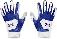 Under Armour Boys' Clean Up 21 Gloves, Royal (400)/Royal, Youth Medium