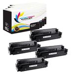 Smart Print Supplies Compatible 410A Toner Cartridge Replacement for HP Laserjet Pro M452 M477 Printers (CF410A Black, CF411A Cyan, CF412A Magenta, CF413A Yellow) - 4 Pack