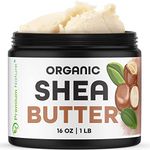 Shea Butter Raw Organic African - 450 grams Pure Virgin Unrefined Shea Body Butter Raw Shea Butter Organic Unrefined Natural Lip Balm Pure Shea Butter Raw Organic for Skin Organic Shea Butter Raw Unrefined