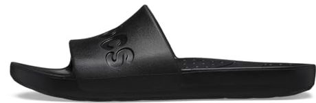 Crocs Men's Slide Sandal, Black, 11 UK