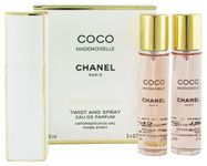 CHANEL Coco Mademoiselle Eau De Parfum Twist and Spray 3 x 20ml Women Giftset