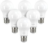 Linkind LED E27 Edison Screw Dimmable Light Bulb, 9W (Equivalent to 60W), A60 Warm White 2700K, 806Lumens, Frosted, ERP, CE Certified, Pack of 6