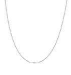 Clara Silver, White Chain for Unisex Adult's and Child's