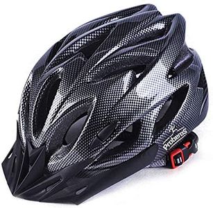 PROBEROS Cycle Helmet For Men, Bike Helmet, Cycling For Men With Adjustable Lightweight Mountain Bike Racing Helmet Gifts For Women And Men, Christmas Gifts(Black),Free Size